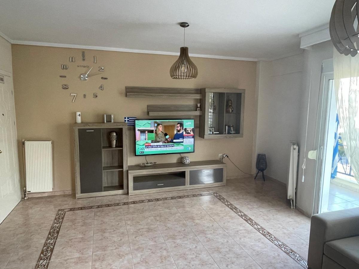Peraía Lovely And Sunny Apartament 300M From Beach!! מראה חיצוני תמונה