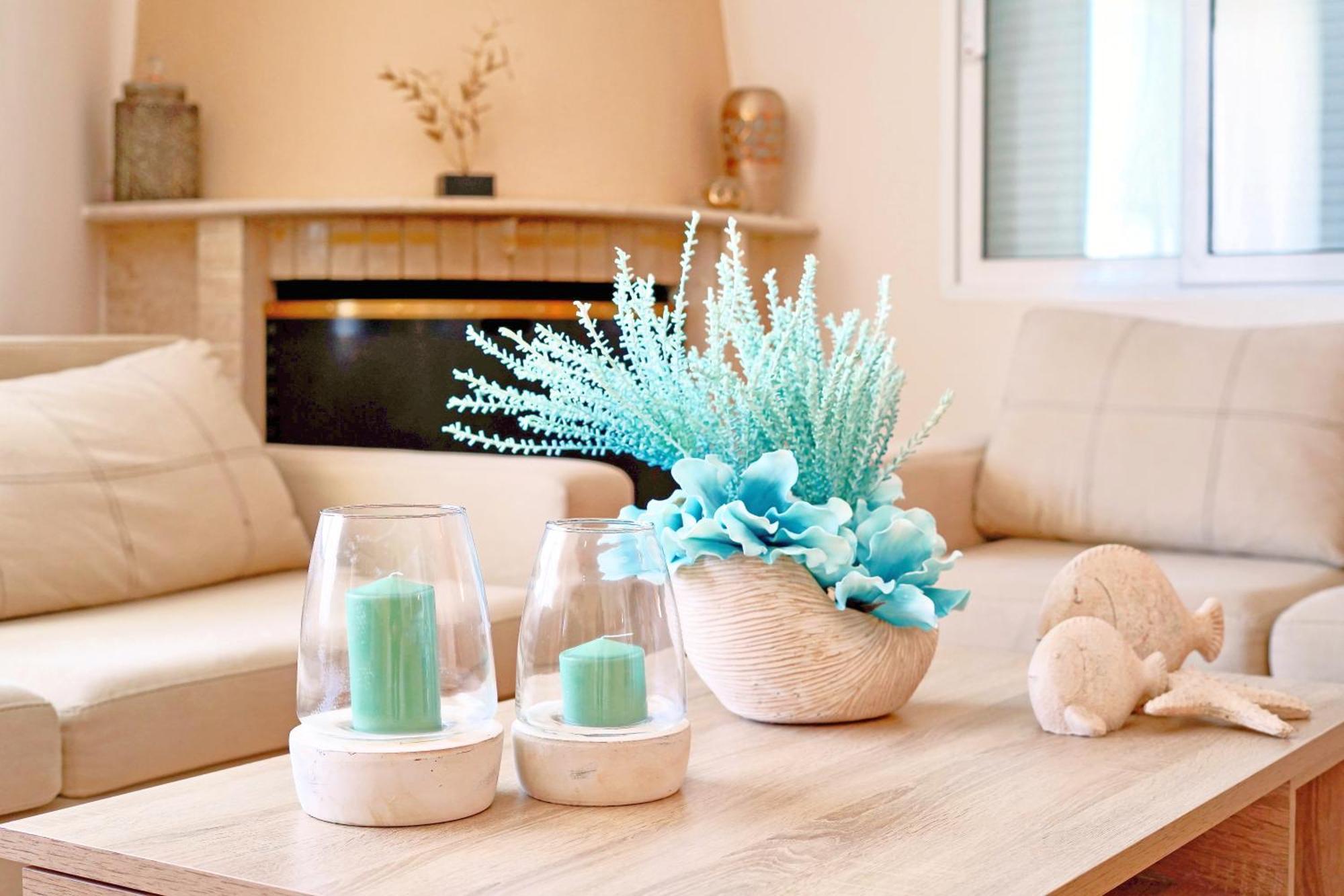 Peraía Lovely And Sunny Apartament 300M From Beach!! מראה חיצוני תמונה