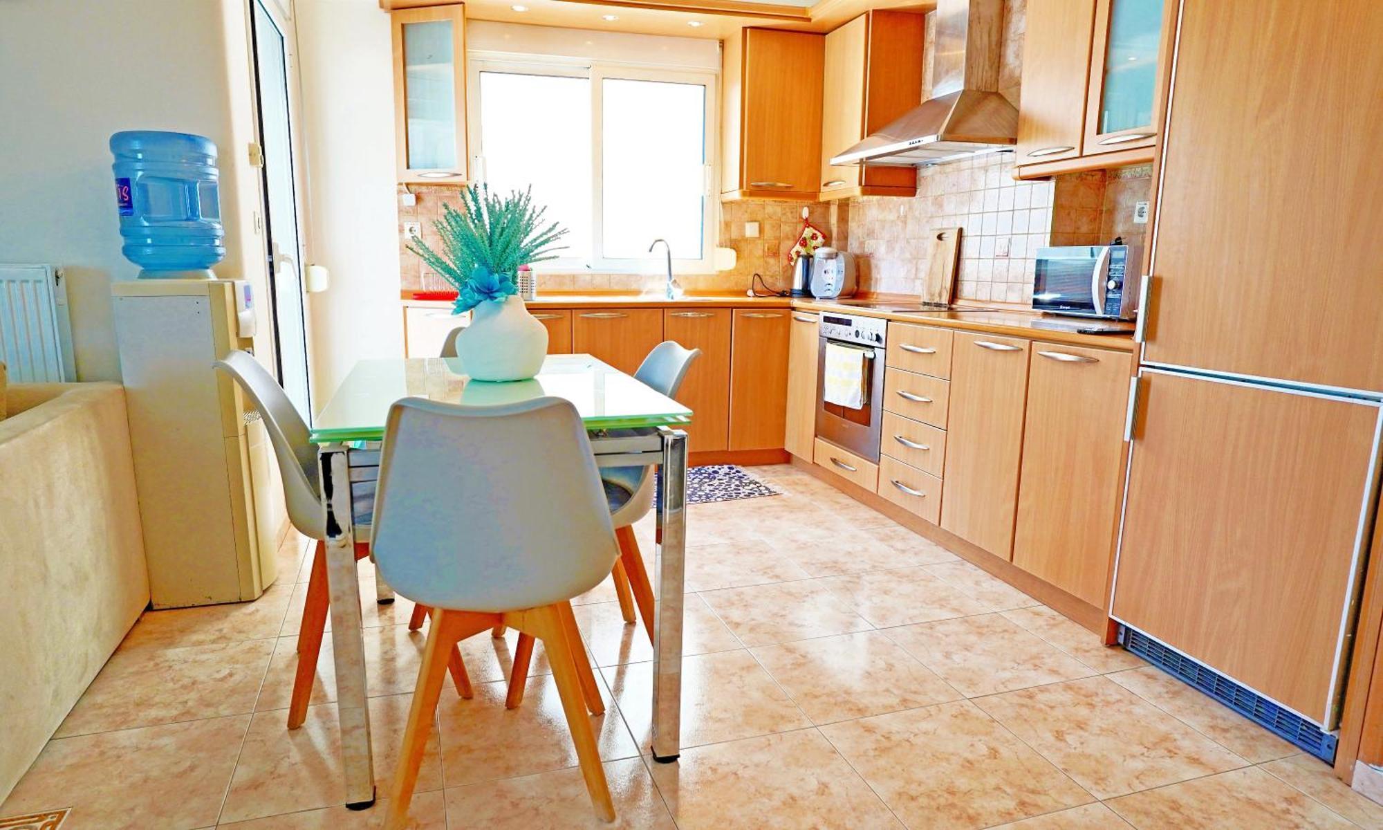 Peraía Lovely And Sunny Apartament 300M From Beach!! מראה חיצוני תמונה
