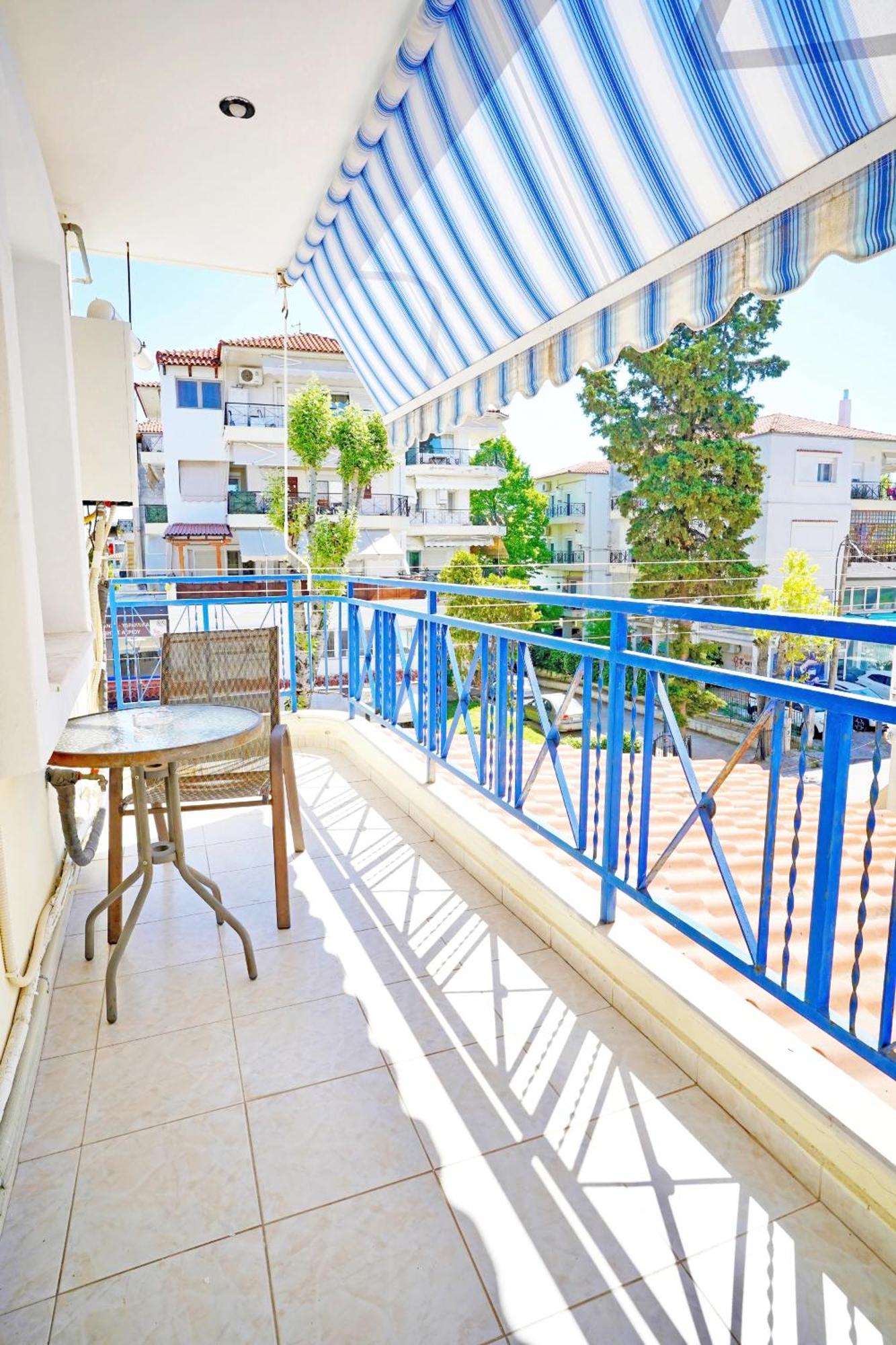 Peraía Lovely And Sunny Apartament 300M From Beach!! מראה חיצוני תמונה