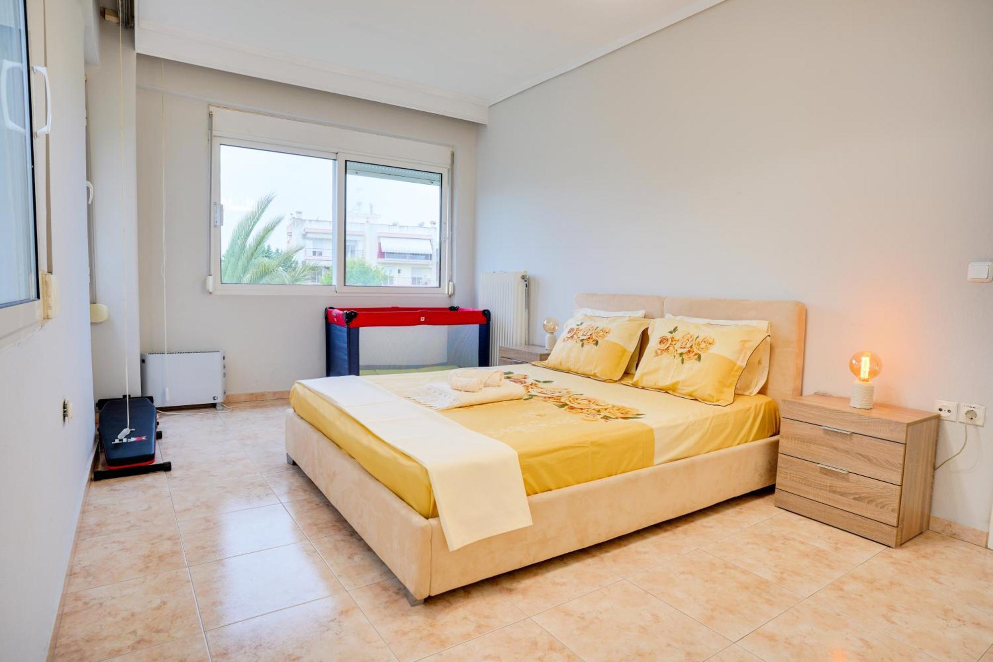 Peraía Lovely And Sunny Apartament 300M From Beach!! מראה חיצוני תמונה