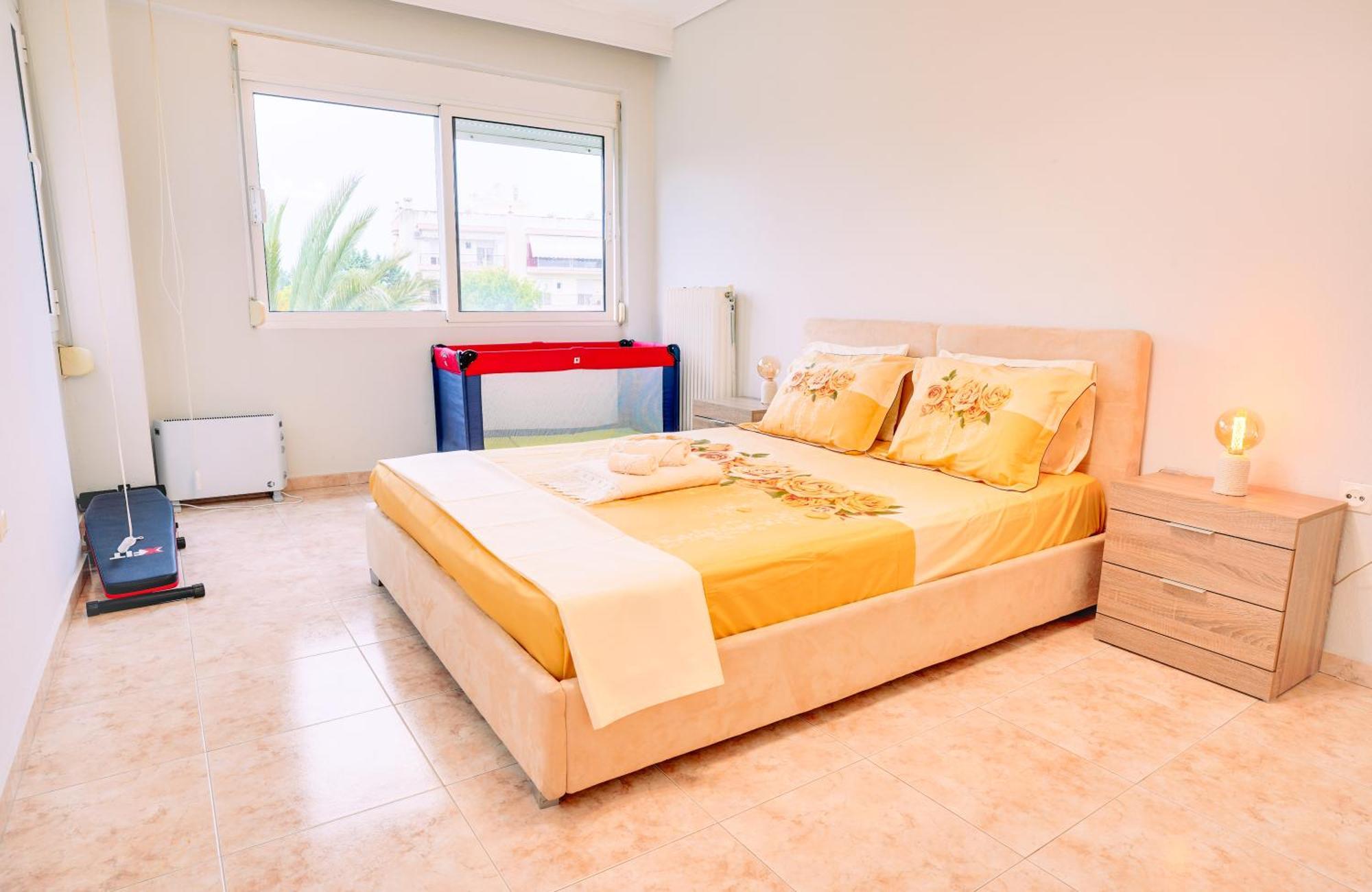 Peraía Lovely And Sunny Apartament 300M From Beach!! מראה חיצוני תמונה