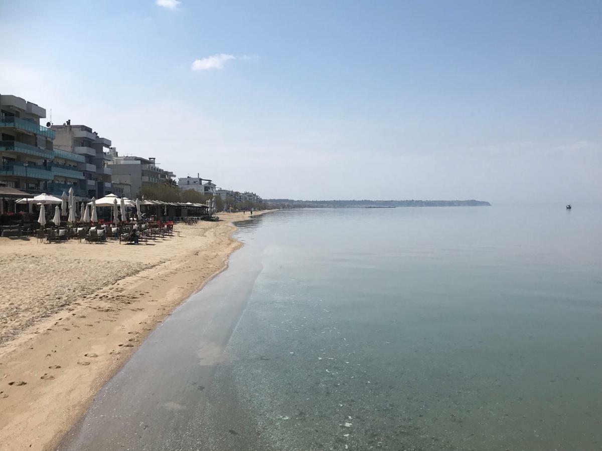Peraía Lovely And Sunny Apartament 300M From Beach!! מראה חיצוני תמונה